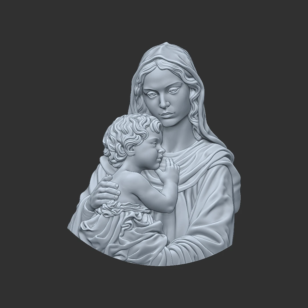 Virgen y niño